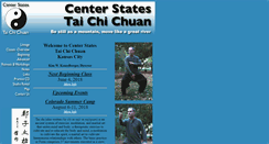 Desktop Screenshot of centerstatestaichi.com